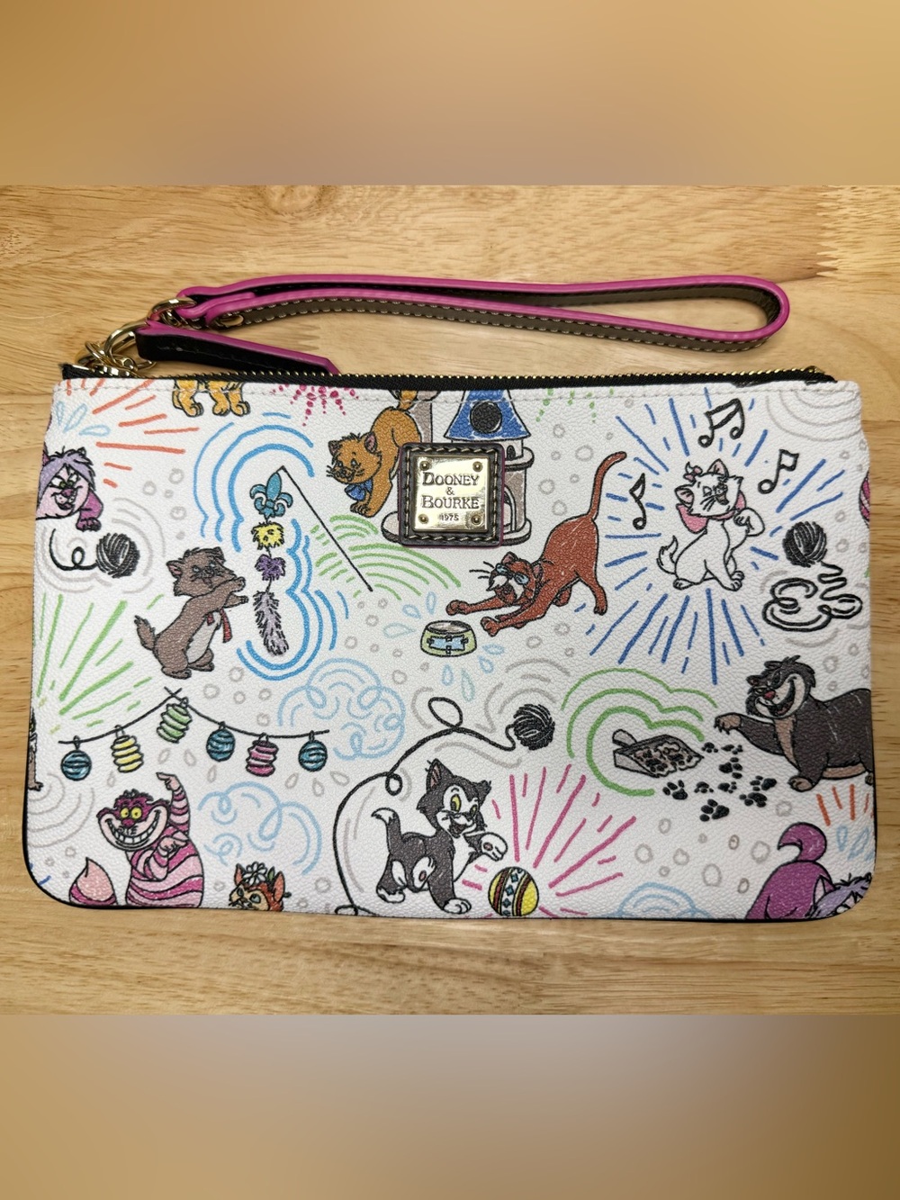 Dooney & Bourke Disney The Aristocats Limited Edition Wristlet